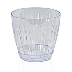 Serinova OR03 Orkide Şeffaf 3 Litre 3'lü Saksı