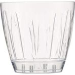 Serinova OR03 Şeffaf Tabaklı 18 cm 3 lt Şeffaf Orkide Saksısı