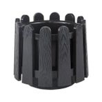 Serinova Saksı Istanbul, No:3, 6.6 L, 24X26 Cm, Siyah - SERİNOVA - Renkli