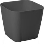 Serinova Saksı Safir, No:2, 1.8 L, 13X14 Cm, Antrasit - SERİNOVA - Renkli
