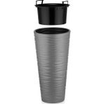 Serinova Saksı Vazo Kumsal, No:2, 9 L, 70X35 Cm, Antrasit - SERİNOVA - Renkli