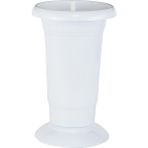Serinova Silindir Kesme Çiç. Vazosu 5,5 Lt - Beyaz - 225X350