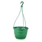 Serinova SM02 22 cm 3.4 lt Yeşil Safir Makrome Askılı Saksı