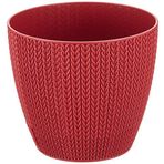 Serinova SML2 Sümela Kırmızı 14 cm 1,4 Litre Dekoratif Saksı