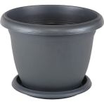 Serinova V508 Villa Saksı Set No: 8 14 Litre, 36 Cm, Antrasit