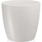 Serinova Yakut Plastik Çiçek Saksısı - 34 cm Çapında, Tüm Bitki Türleriyle Uyumlu, Hafif, Dayanıklı ve 22 Litre Kapasiteli