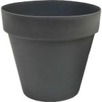 Serinova Yalı Seperatörlü Saksı 10 Lt – 10 Litre Hacimli Seperatörlü Modern Saksı - Antrasit