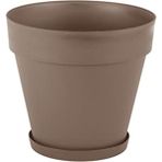 Serinova YS07 46 lt Mocha Tabaklı Dekoratif Saksı