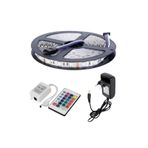 Şerit Led Rgb 24 Tuşlu Kumandalı 16 Renk 3 Çip 5050 Smd