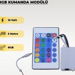 Şerit Led RGB Kumanda Modülü - Renk Ve Mod Kontrolcüsü