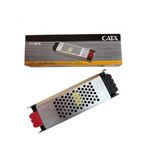Şerit Led Trafosu 12V Cata Serisi Slim Kasa, Alüminyum Gövdeli İnce Güç Kaynağı, Kamera ve Şerit Led Uyumlu (60W - 360W) 5, 12.5, 16.5, 21, 30 Amper (150, Vat)