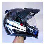 Şerit Tasarımlı Reflektif Gri Motosiklet Kask Sticker Çınar Extreme
