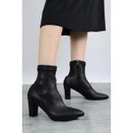 Serko Shoes Kadın Streç Bot - Siyah