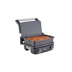 Sermelex Maxi Grill 4x4 Multi Lahmacun Makinesi ( PTFE /Teflon )TAVA Hediyeli 2200 Watt Tost Makinesi(INOX)