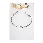 Sermet Süs Dünyası Zigzag Tel Erkek Kadın Sporcu Saç Tokası Taç