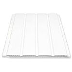 SerMimar Fugalı Beyaz Plastik Pvc Duvar - Tavan Lambiri / 10 Adet 20 Cm X 2 Metre - 4 Metrekare