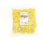 Sern Dişi Faston Soket Kablo Ucu 0,8x6,35 4-6mm² Sarı Izoleli 200 Adet - Ütü