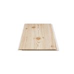 SerProfil Fındık Ahşap Desen Plastik Pvc Duvar Tavan Lambiri / 10 Adet 20cm X 1,5 Metre - 3 Metrekare
