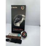 Serreha Haino Teko Watch 4 Pro RW32 Curved Amoled Ekran 3 Kordon Akıllı Saat GÜMÜŞ RENK