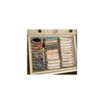 Serstil 3'lü Yıkanabilir Pamuklu İç Giyim Organizer Seti - 12x12x40 cm ve 12x16x40 cm Boyutlarıyla, Renkli Çekmece ve Dolap Düzeni için