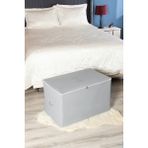Serstil Büyük Boy Baskı Detaylı Antrasit Hurç 74 x 46 x 46 cm - Yıldızlı