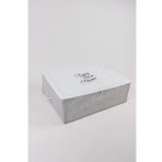 Serstil Büyük Boy Baza Altı Gri Çizgili Hurç 62 x 46 x 22 cm