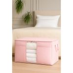 Serstil Pencereli Yastık Hurcu 75 x 40 x 40 cm - Pembe Benekli