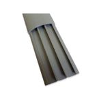 Sert Plastik 50X12 Balık Sırtı Kablo Kanalı Yapışkanlı (GRİ) 108 Mt