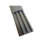 Sert Plastik 50x12 Balık Sırtı Kablo Kanalı Yapışkanlı (gri) 2 Mt