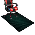 Sert Zemin Sandalye Mat Ofis ve Oyun için 160x200cm Anti Kayma Çok Amaçlı Masa Sandalye Koruyucu Kaymaz Anti çizik Düşük Kazık