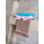 Sertay %100 Pamuk 30 x 50 Cm 3'Lü Paket Coco Desen Mutfak Havlusu El- Yüz Havlusu Spor Havlusu