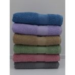 Sertay 50X90 Pamuk Bukle Petek El Havlusu 12'li - 60 x 70 cm - Renkli