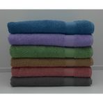 Sertay 70X140 Pamuk Bukle Banyo Havlusu Petek 6'lı - 70 x 140 cm - Renkli