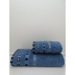 Sertay Can 50X90 / 85X150%100 Pamuk Bukle El/banyo Havlusu Set-7 - 90 x 150 cm - İndigo