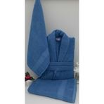 Sertay Petek %100 Pamuk Bornoz/50X90/85X150 Set 3 Parça S0075
