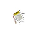 Sertec 602535 3.7V 600 Mah Lityum Polimer Pil 1.5A (Drone Için Uygun Değildir)
