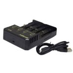 Sertec Basen Bo-4 Pro 18650 3.7V 4'lü Pil Şarj Aleti