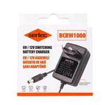 Sertec Bcrw1000 6V-12V Batarya Aku Şarj Cihazı Adaptörü, Sağlam Ve Güvenilir