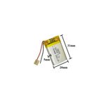 Sertec Lipo Polimer 502030 3.7v 250mah Lityum Polimer Pil