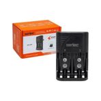 Sertec Stc-C802 Aa-Aaa-9V Uyumlu 4Lü Pil Şarj Aleti