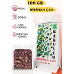 Sertifikalı 100 gr Doğal Kurutulmuş Hibiskus Çayı Nar Çiçeği