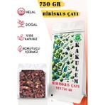 Sertifikalı 750 gr Doğal Kurutulmuş Hibiskus Çayı Nar Çiçeği