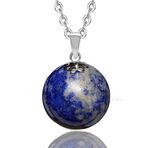 Sertifikalı Aaa Kalite Lapis Lazuli Taşı Kolye (afganistan)