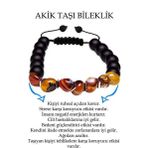 Sertifikalı Amorf Kesim Yemen Akik - Oniks Taşı Bileklik