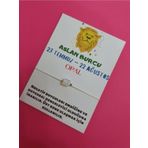 Sertifikalı Aslan Burcu Opal Doğal Taşlı Ip Burç Bilekliği
