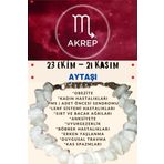 Sertifikalı Burç Taşı Akrep Burcu Aytaşı Bileklik