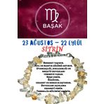 Sertifikalı Burç Taşı Başak Burcu Sitrin Taşı Bileklik