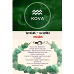 Sertifikalı Burç Taşı Kova Burcu Yeşim Taşı Bileklik