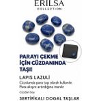 Sertifikalı Cüzdan Boy Lapis Lazuli Taşı Kütle - Bilgelik ve Zihinsel Açıklık Kazandırır - Siyah