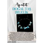 Sertifikalı Doğal Taş Apatit Bileklik Özel Tasarım El Yapımı Asansör Kilit Sistemi